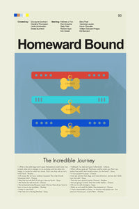 Load image into Gallery viewer, Homeward Bound Inspired Mid-Century Modern Print | 12&quot;x18&quot; or 18&quot;x24&quot; Print only
