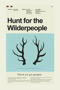 Load image into Gallery viewer, Hunt for the Wilderpeople - Antlers  | 12&quot;x18&quot; or 18&quot;x24&quot; Print only
