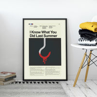 Load image into Gallery viewer, I Know What You Did Last Summer Inspired Mid-Century Modern Print | 12&quot;x18&quot; or 18&quot;x24&quot; Print only
