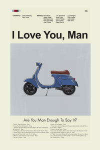 Load image into Gallery viewer, I Love You, Man Inspired Mid-Century Modern Print | 12&quot;x18&quot; or 18&quot;x24&quot; Print only

