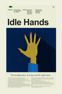 Load image into Gallery viewer, Idle Hands Inspired Mid-Century Modern Print | 12&quot;x18&quot; or 18&quot;x24&quot; Print only
