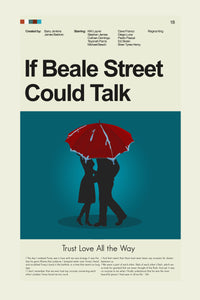 Load image into Gallery viewer, If Beale Street Could Talk - Silhouette in Rain  | 12&quot;x18&quot; or 18&quot;x24&quot; Print only
