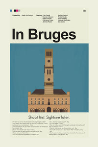 Load image into Gallery viewer, In Bruges Inspired Mid-Century Modern Print | 12&quot;x18&quot; or 18&quot;x24&quot; Print only
