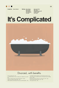 Load image into Gallery viewer, It&#39;s Complicated Inspired Mid-Century Modern Print | 12&quot;x18&quot; or 18&quot;x24&quot; Print only
