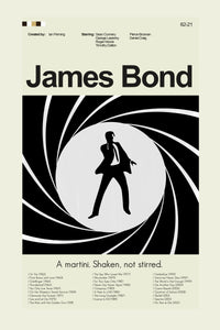 Load image into Gallery viewer, James Bond - Character | 12&quot;x18&quot; or 18&quot;x24&quot; Print only

