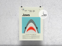 Load image into Gallery viewer, Jaws | DIGITAL ARTWORK DOWNLOAD
