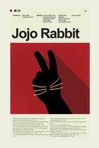 Load image into Gallery viewer, Jojo Rabbit Inspired Mid-Century Modern Print | 12&quot;x18&quot; or 18&quot;x24&quot; Print only

