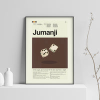 Load image into Gallery viewer, Jumanji Inspired Mid-Century Modern Print | 12&quot;x18&quot; or 18&quot;x24&quot; Print only
