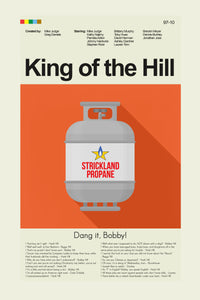 Load image into Gallery viewer, King of the Hill - Propane Tank | 12&quot;x18&quot; or 18&quot;x24&quot; Print only
