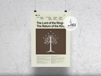 Load image into Gallery viewer, Lord of the Rings: Return of the King | DIGITAL ARTWORK DOWNLOAD
