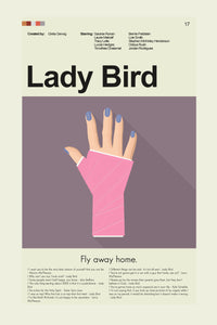 Load image into Gallery viewer, Lady Bird Inspired Mid-Century Modern Print | 12&quot;x18&quot; or 18&quot;x24&quot; Print only
