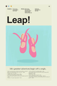 Load image into Gallery viewer, Leap! Inspired Mid-Century Modern Print | 12&quot;x18&quot; or 18&quot;x24&quot; Print only
