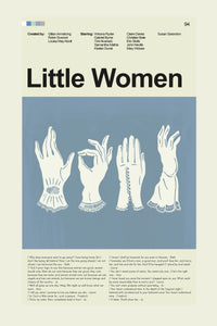 Load image into Gallery viewer, Little Women Inspired Mid-Century Modern Print | 12&quot;x18&quot; or 18&quot;x24&quot; Print only

