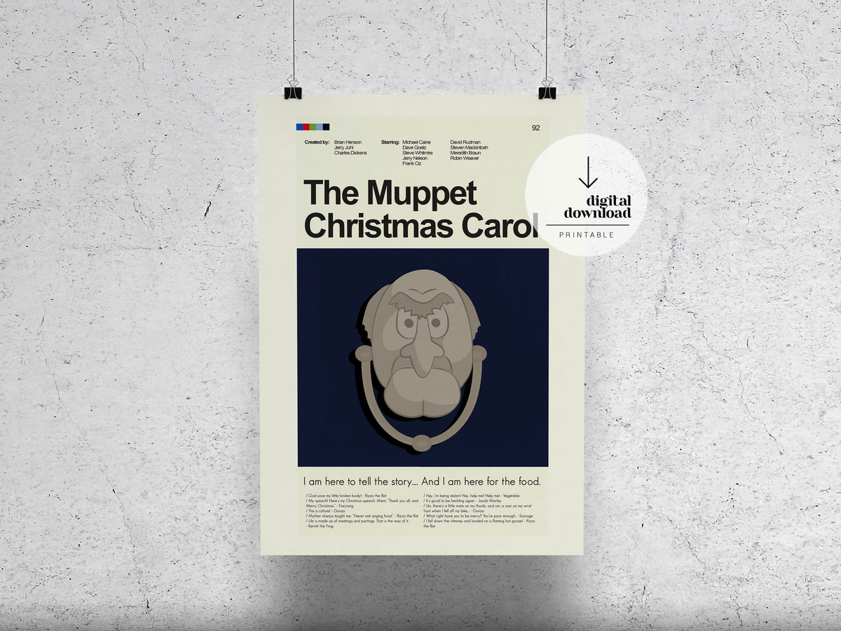 The Muppet Christmas Carol | DIGITAL ARTWORK DOWNLOAD