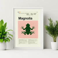 Load image into Gallery viewer, Magnolia Inspired Mid-Century Modern Print | 12&quot;x18&quot; or 18&quot;x24&quot; Print only
