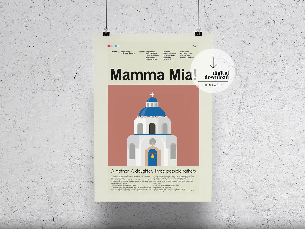 Mamma Mia! | DIGITAL ARTWORK DOWNLOAD