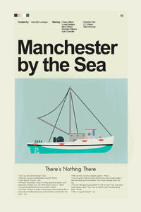 Load image into Gallery viewer, Manchester by the Sea Inspired Mid-Century Modern Print | 12&quot;x18&quot; or 18&quot;x24&quot; Print only
