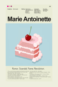Load image into Gallery viewer, Marie Antoinette Inspired Mid-Century Modern Print | 12&quot;x18&quot; or 18&quot;x24&quot; Print only
