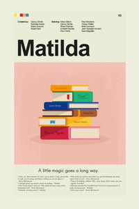 Load image into Gallery viewer, Matilda Inspired Mid-Century Modern Print | 12&quot;x18&quot; or 18&quot;x24&quot; Print only
