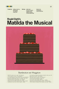 Load image into Gallery viewer, Matilda the Musical - Chocolate Cake | 12&quot;x18&quot; or 18&quot;x24&quot; Print only

