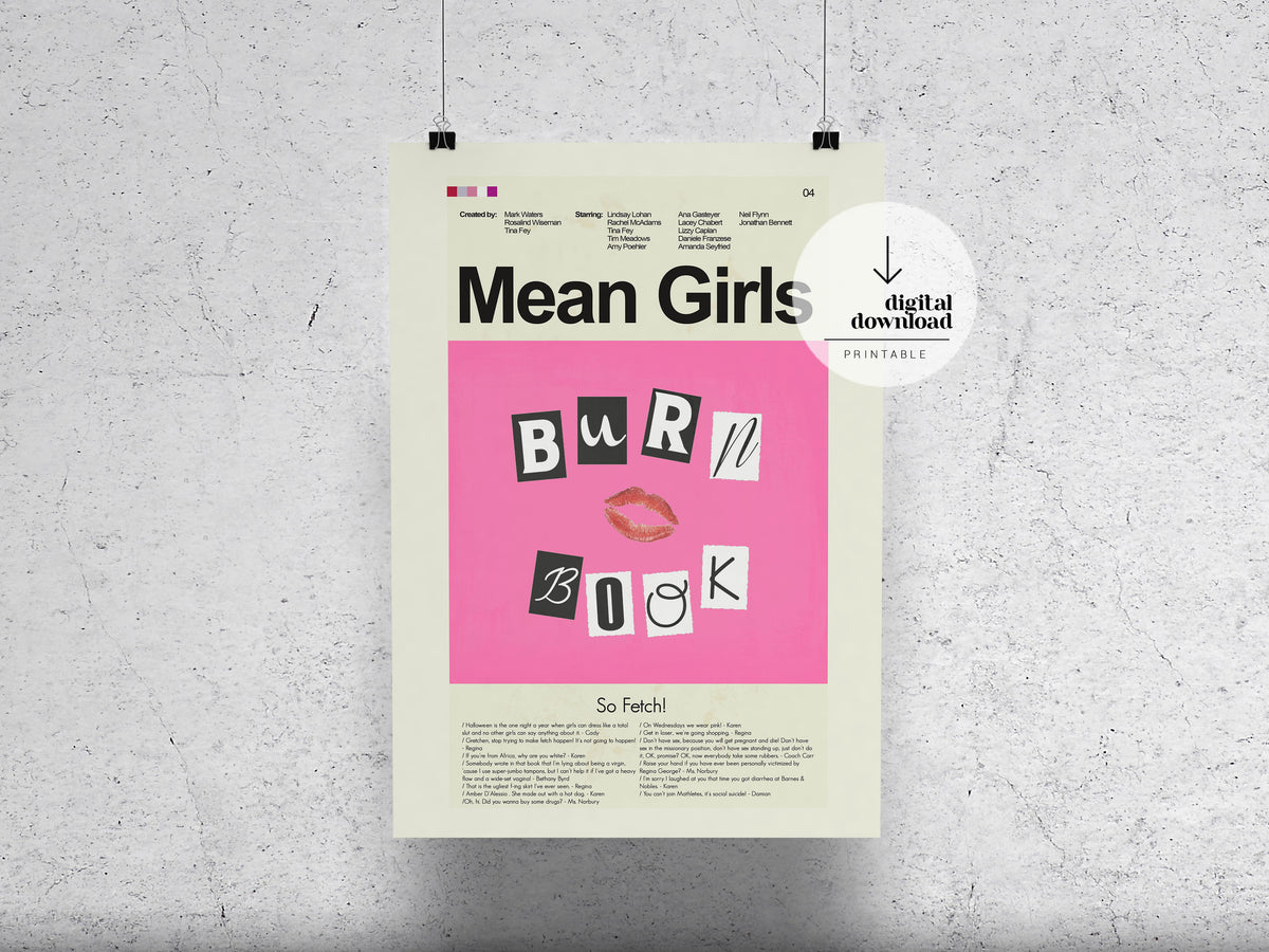 Mean Girls | DIGITAL ARTWORK DOWNLOAD