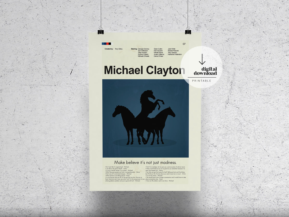 Michael Clayton | DIGITAL ARTWORK DOWNLOAD
