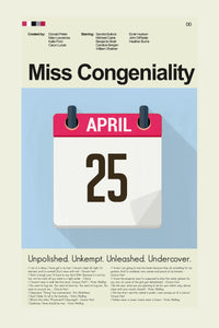 Load image into Gallery viewer, Miss Congeniality Mid-Century Modern Print | 12&quot;x18&quot; or 18&quot;x24&quot; Print only
