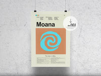 Load image into Gallery viewer, Moana | DIGITAL ARTWORK DOWNLOAD
