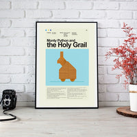 Load image into Gallery viewer, Monty Python and the Holy Grail Mid-Century Modern Print | 12&quot;x18&quot; or 18&quot;x24&quot; Print only
