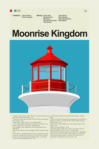 Load image into Gallery viewer, Moonrise Kingdom Mid-Century Modern Print | 12&quot;x18&quot; or 18&quot;x24&quot; Print only
