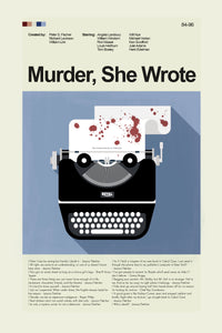 Load image into Gallery viewer, Murder, She Wrote - Typewriter | 12&quot;x18&quot; or 18&quot;x24&quot; Print only
