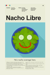 Load image into Gallery viewer, Nacho Libre - Happy Salad | 12&quot;x18&quot; Print Only
