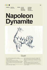 Load image into Gallery viewer, Napoleon Dynamite Inspired Mid-Century Modern Print | 12&quot;x18&quot; or 18&quot;x24&quot; Print only
