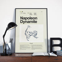 Load image into Gallery viewer, Napoleon Dynamite Inspired Mid-Century Modern Print | 12&quot;x18&quot; or 18&quot;x24&quot; Print only
