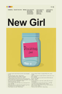 Load image into Gallery viewer, New Girl - Douchebag Jar | 12&quot;x18&quot; or 18&quot;x24&quot; Print only
