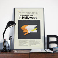 Load image into Gallery viewer, Once Upon a Time... In Hollywood Inspired Mid-Century Modern Print | 12&quot;x18&quot; or 18&quot;x24&quot; Print only
