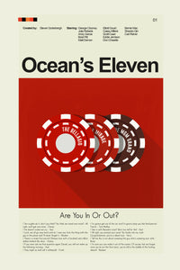 Load image into Gallery viewer, Oceans Eleven - Casino Chips | 12&quot;x18&quot; or 18&quot;x24&quot; Print only

