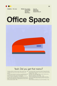 Load image into Gallery viewer, Office Space Inspired Mid-Century Modern Print | 12&quot;x18&quot; or 18&quot;x24&quot; Print only
