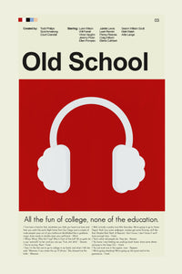 Load image into Gallery viewer, Old School Inspired Mid-Century Modern Print | 12&quot;x18&quot; or 18&quot;x24&quot; Print only
