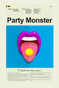 Load image into Gallery viewer, Party Monster Inspired Mid-Century Modern Print | 12&quot;x18&quot; or 18&quot;x24&quot; Print only
