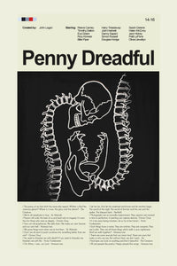 Load image into Gallery viewer, Penny Dreadful Inspired Mid-Century Modern Print | 12&quot;x18&quot; or 18&quot;x24&quot; Print only
