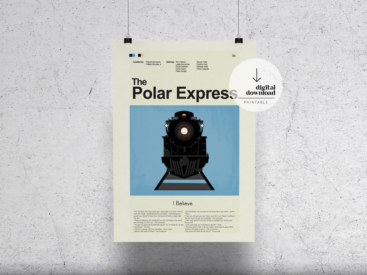 The Polar Express | DIGITAL ARTWORK DOWNLOAD