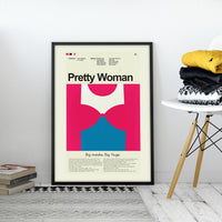 Load image into Gallery viewer, Pretty Woman Inspired Mid-Century Modern Print | 12&quot;x18&quot; or 18&quot;x24&quot; Print only
