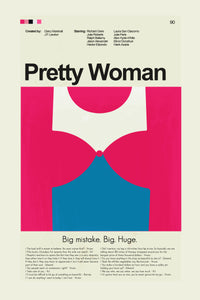 Load image into Gallery viewer, Pretty Woman Inspired Mid-Century Modern Print | 12&quot;x18&quot; or 18&quot;x24&quot; Print only
