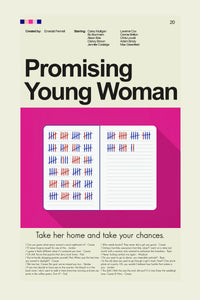 Load image into Gallery viewer, Promising Young Woman - Cassie&#39;s Notebook  | 12&quot;x18&quot; or 18&quot;x24&quot; Print only
