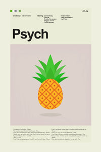 Load image into Gallery viewer, Psych Inspired Mid-Century Modern Print | 12&quot;x18&quot; or 18&quot;x24&quot; Print only
