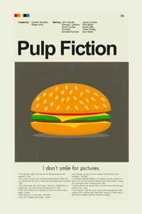 Load image into Gallery viewer, Pulp Fiction Mid-Century Modern Print | 12&quot;x18&quot; or 18&quot;x24&quot; Print only
