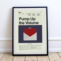 Load image into Gallery viewer, Pump Up the Volume Inspired Mid-Century Modern Print | 12&quot;x18&quot; or 18&quot;x24&quot; Print only
