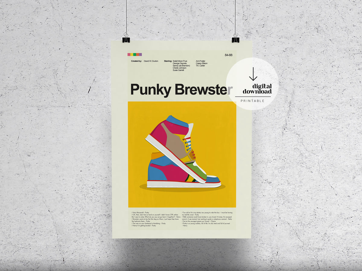 Punky Brewster | DIGITAL ARTWORK DOWNLOAD