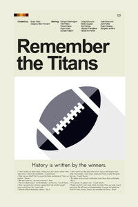 Load image into Gallery viewer, Remember the Titans Inspired Mid-Century Modern Print | 12&quot;x18&quot; or 18&quot;x24&quot; Print only
